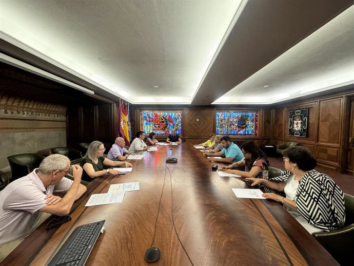 Junta de Gobierno Local celebrada este viernes en el Ayuntamiento de León.