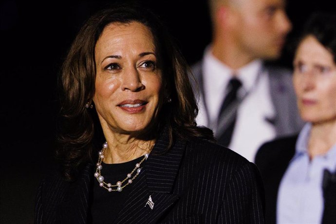 La vicepresidenta de Estados Unidos, Kamala Harris