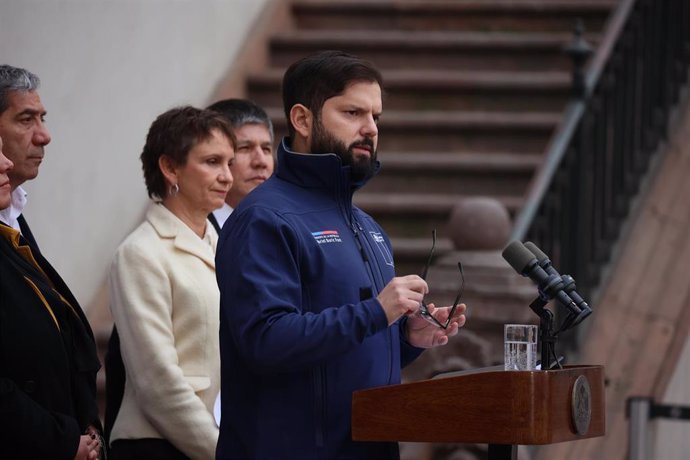 El presidente de Chile, Gabriel Boric