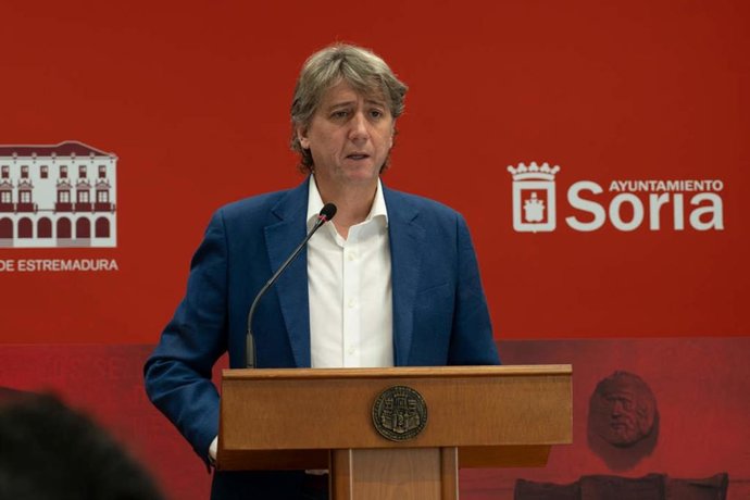 El alcalde de Soria, Carlos Martínez