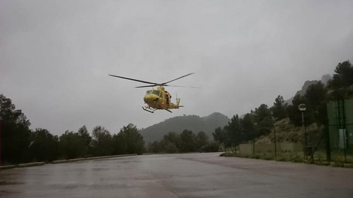 Archivo - Imagen de archivo de un helicóptero del Consorcio Provincial de Bomberos de Alicante