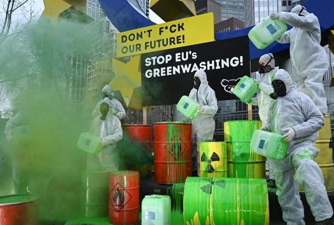 Archivo - Activistas europeos 