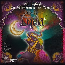 Cartel del VII Festival Un Vallehermoso de Cuentos