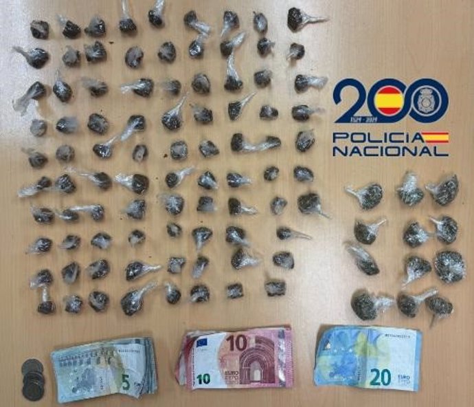 Detenido en Melilla por venta de drogas a pequeña escala.