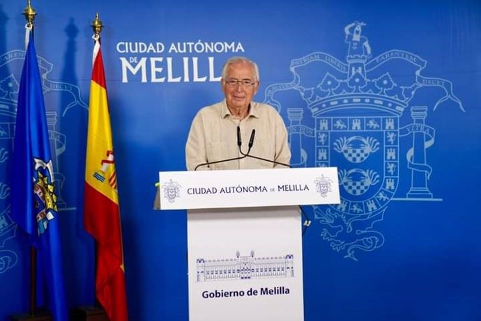 El presidente de la Ciudad de Melilla, Juan José Imbroda.