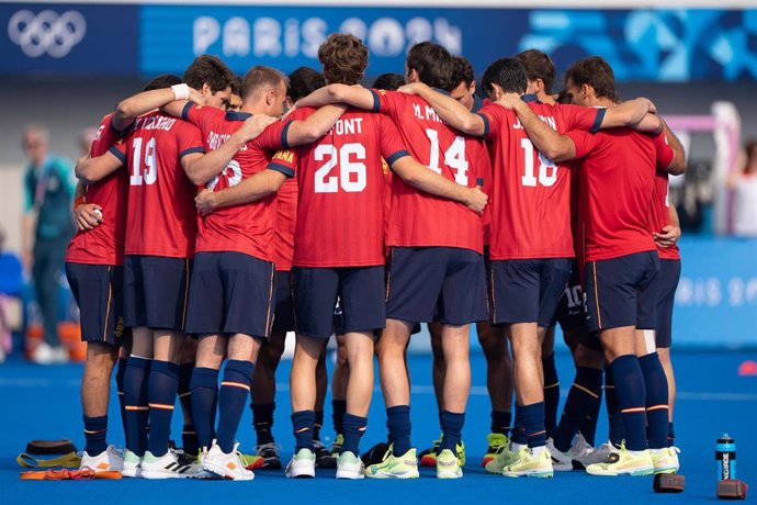 Los 'RedSticks', selección española masculina de hockey sobre hierba, en los Juegos Olímpicos de Paris 2024