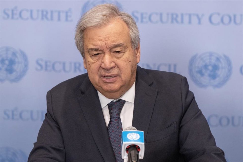 Archivo - El secretario general de la ONU, António Guterres.