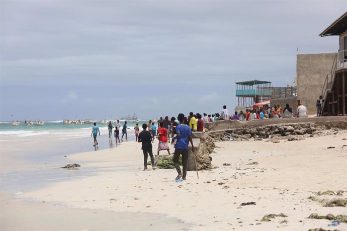 Imagen de archivo del ataque de Al Shabaab en la playa de Lido 