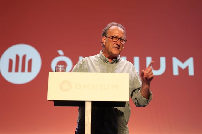 Archivo - El presidente de mnium Cultural, Xavier Antich