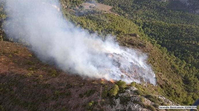 Incendio en Benicàssim