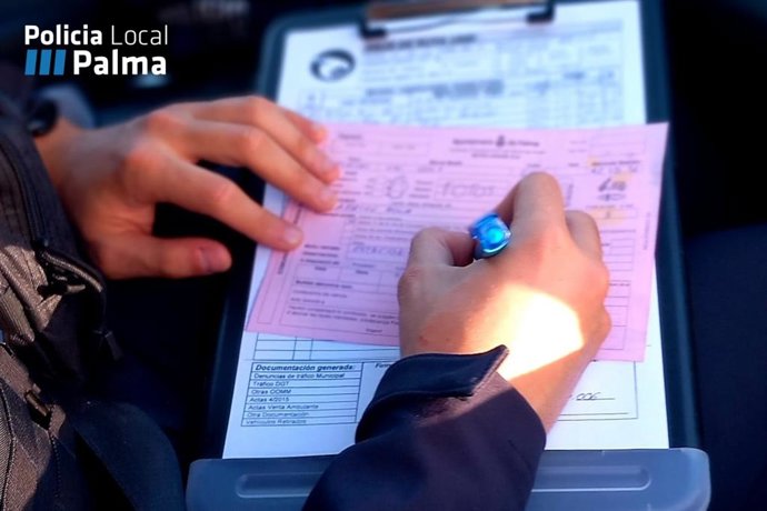 Policía Local. Palma. Agente. Atestado.
