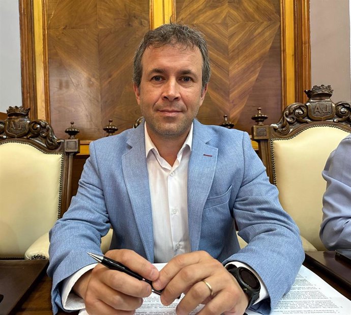 El secretario general del PSOE de la ciudad de Jaén y portavoz socialista en el Ayuntmaiento, Julio Millán.