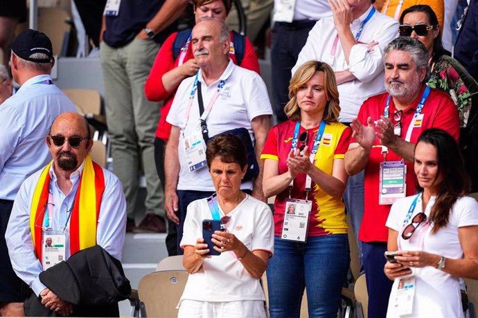 Miguel Díaz Román, Pilar Alegría y José Manuel Rodríguez Uribes