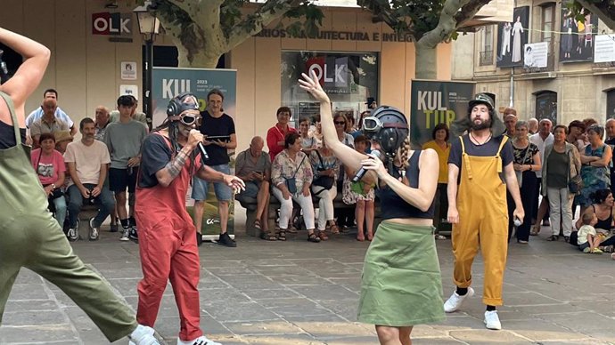 Actuación del programa Kultur 2023.