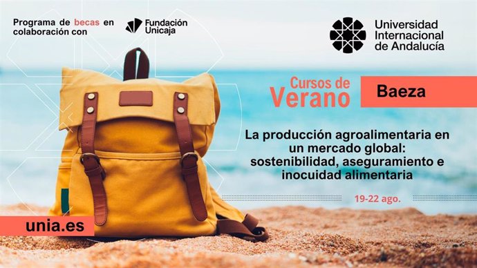 Cartel del curso sobre seguridad alimentaria