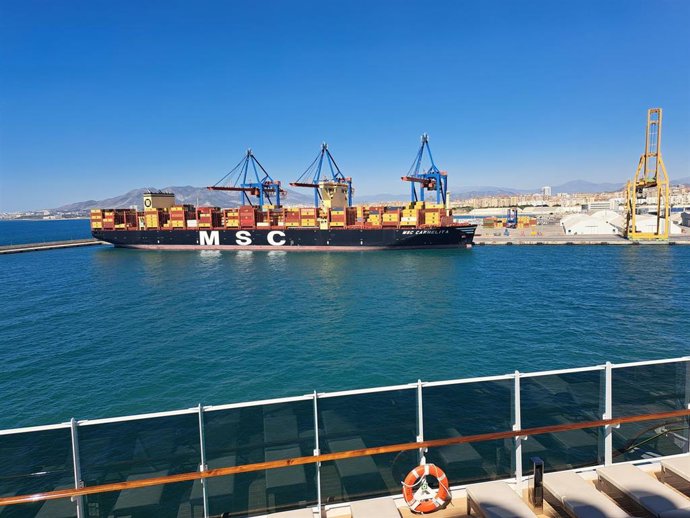 MSC Cargo en el Puerto de Málaga