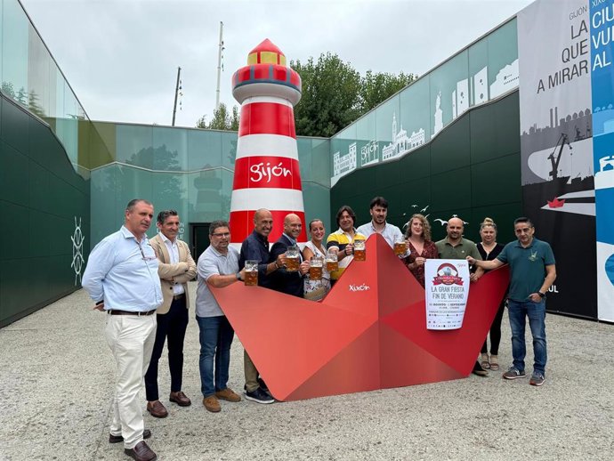 Presentación del festival Oktoberfest Gijón.