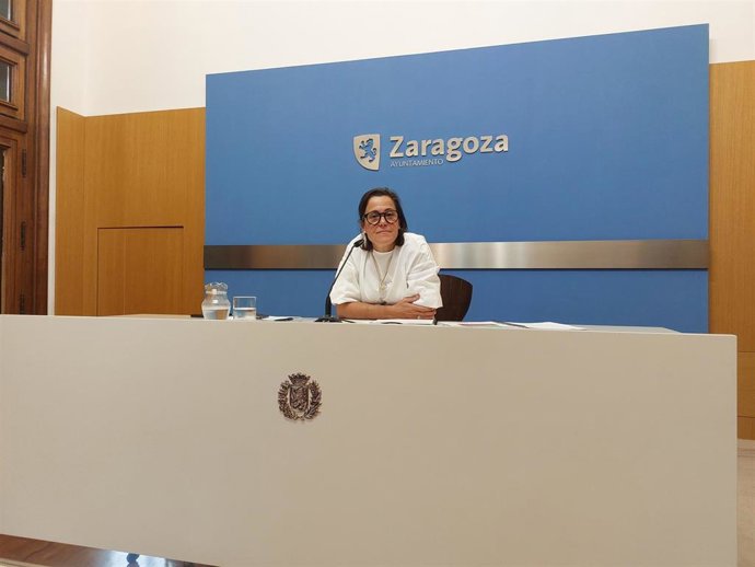 La concejala delegada de Juventud del Ayuntamiento de Zaragoza, Ruth Bravo.