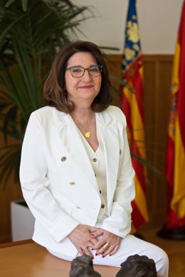 Archivo - La rectora de la Universidad de Alicante (UA), Amparo Navarro