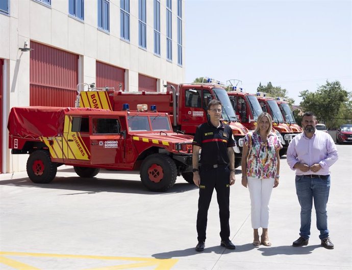 La Diputación de Castellón refuerza la flota de vehículos del Consorcio Provincial de Bomberos