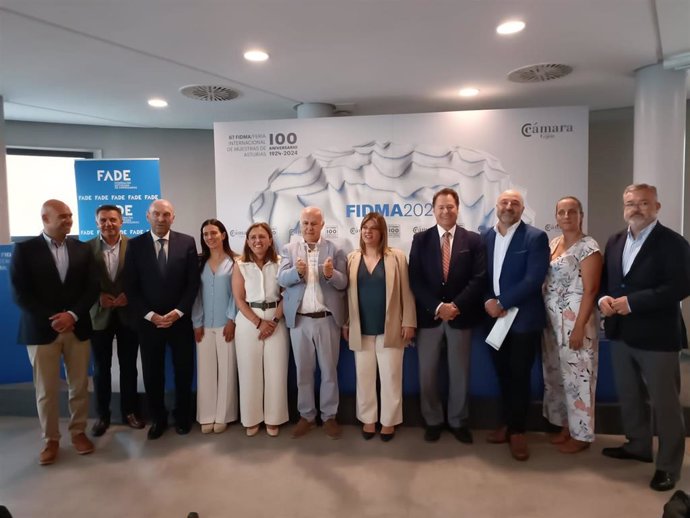 Acto organizado por la Federación Asturiana de Empresarios (FADE) con motivo del Día del Turismo en la 67 Feria Internacional de Muestras de Asturias (Fidma), en el recinto ferial gijonés 'Luis Adaro'.