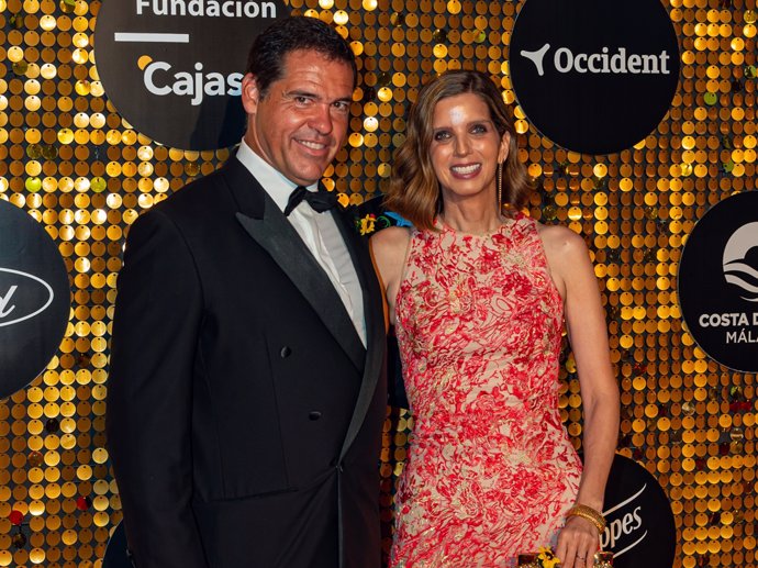 Luis Alfonso de Borbón y Margarita Vargas, en la Gala Starlite 2024 celebrada en Marbella este domingo