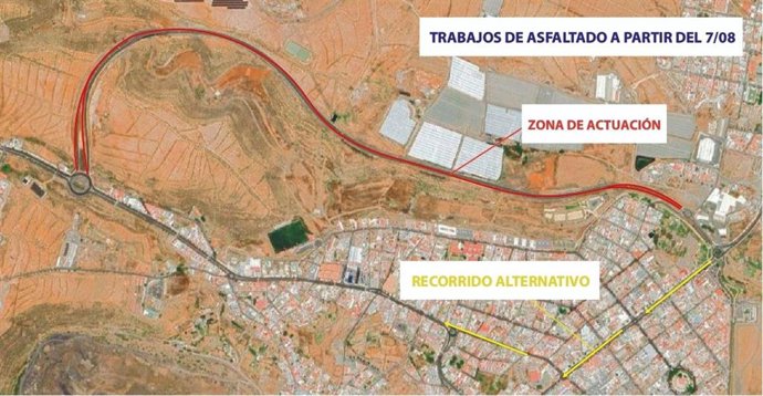 Plano Asfaltado Circunvalación Carrizal