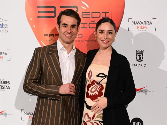 Archivo - Daniel Muriel y Candela Serrat asiste a la entrega de los Premios Unión de Actores y Actrices - ARCHIVO