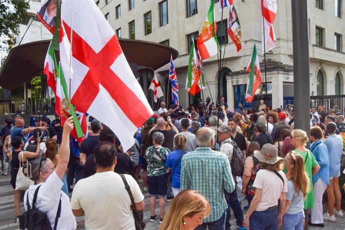 Protesta de extrema derecha en Inglaterra
