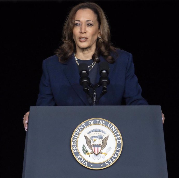 La vicepresidenta de EEUU, Kamala Harris