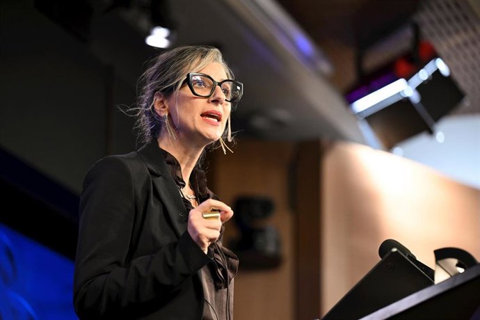 Archivo - La relatora especial de la ONU para los Territorios Palestinos Ocupados, Francesca Albanese.