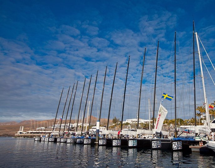 Archivo - Pantalán de Marina Puerto Calero