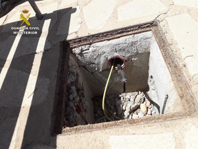 Robo cableado en Algaida