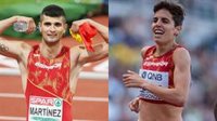 Asier Martínez, en 110 vallas, y Marta Pérez, en 1500, pasan a 'semis' y Diame, sin final en longitud