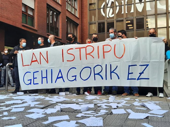 Crecen un 5,2% los accidentes laborales en Euskadi, donde se contabilizan 100 siniestros diarios