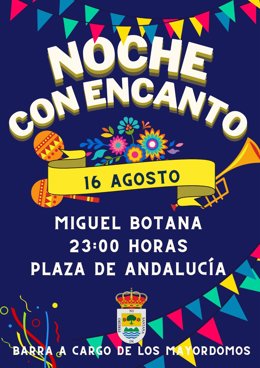 Cartel de 'Noche con encanto'