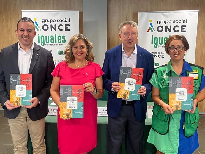 Presentación del Informe de Valor Compartido de 2023 del Grupo Social ONCE en Almería.