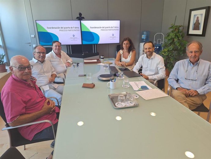 Miquel Suñer, Toni Estades, Rafa Palmer, Laura Molano, Antoni Ginard y Javier Sanz.