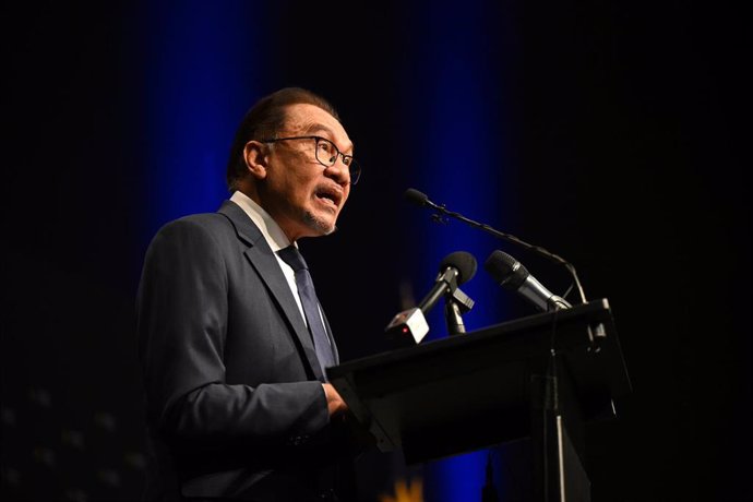 Archivo - El primer ministro de Malasia, Anwar Ibrahim 