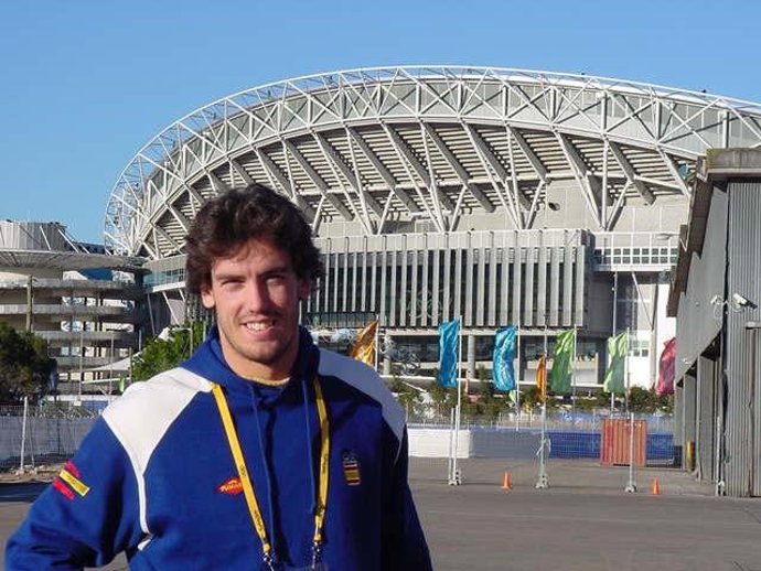 Imagen en Sidney 2000 del hoy diputado de PP-A Juan José Salvador.
