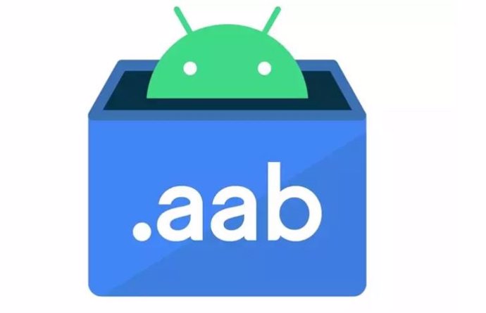 Logo del nuevo tipo de formato de aplicaciones Android App Bundle