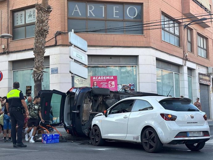 Accidente en San Vicente