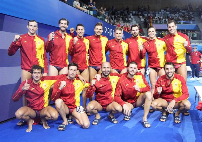 La selección española masculina de waterpolo en los Juegos Olímpicos de Paris 2024