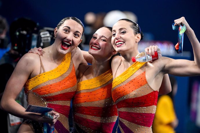 España clava la rutina técnica en Equipos y es la mejor por detrás de la incalcanzable China, en la primera de las tres rutinas por Equipos de los Juegos Olímpicos de Paris 2024