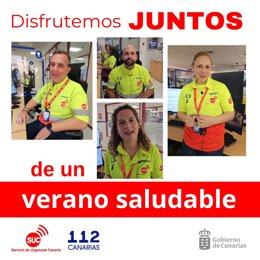 El SUC ha lanzado una campaña de prevención en redes sociales con diez videos con consejos y recomendaciones titulada 'Disfrutemos juntos de un verano saludable'