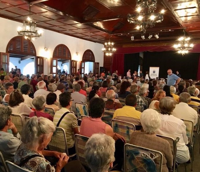 Archivo - Encuentro de canarios residentes en el exterior