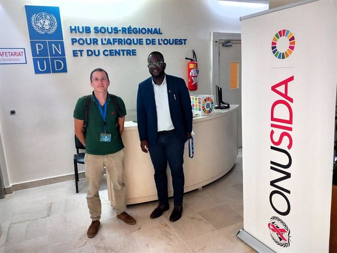 Reunión con el representante de las Naciones Unidas en Senegal.