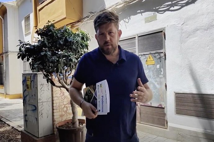 El concejal portavoz adjunto de Con Málaga, Nico Sguiglia.