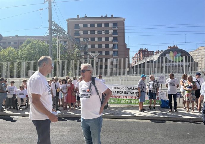 Los miembros de la Plataforma por el Soterramiento del Ferrocarril en Valladolid han manifestado su oposición a la creación de túneles