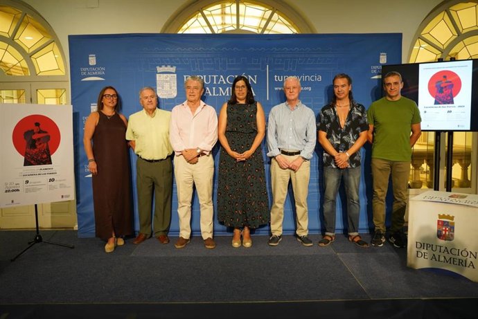 Presentación del  Festival de Flamenco de los Hornos de Calcinación de Lucainena de las Torres (Almería)